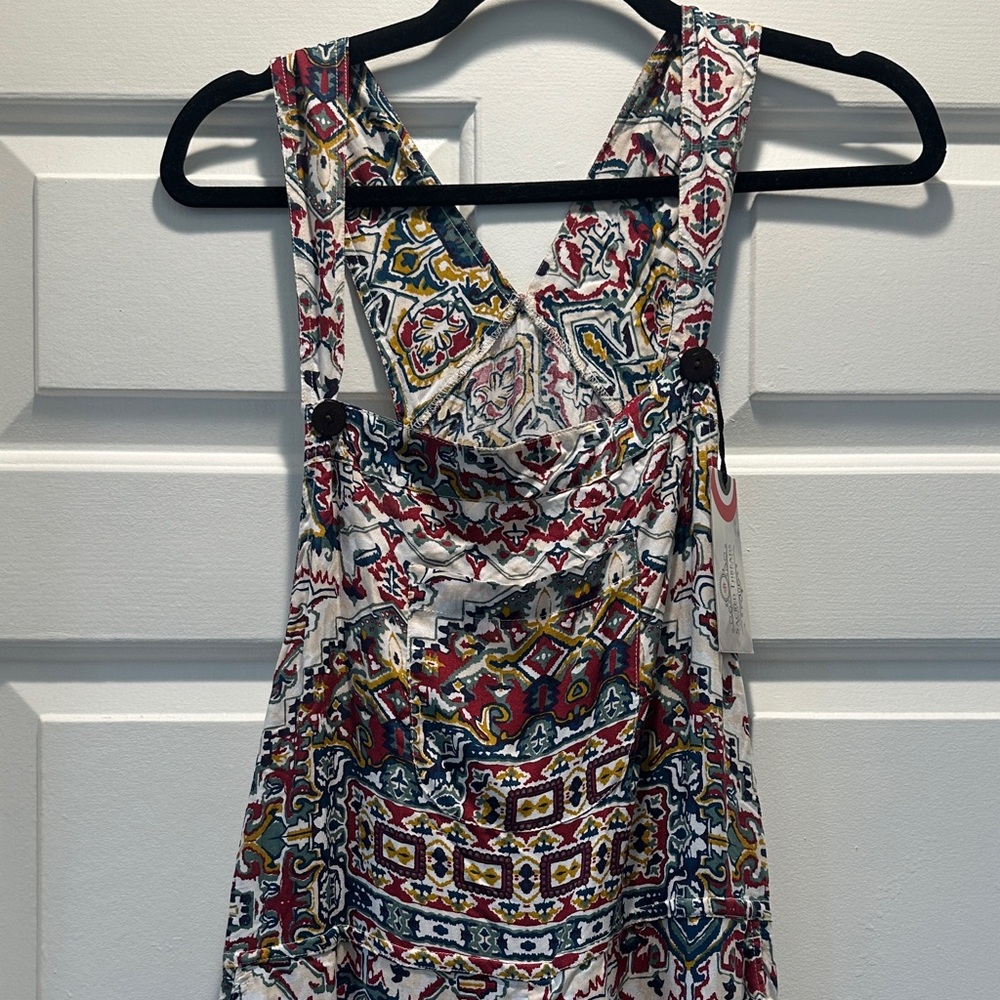 Sacred Threads Multicolor Patterned Jumpsuit W/Ad… - image 2